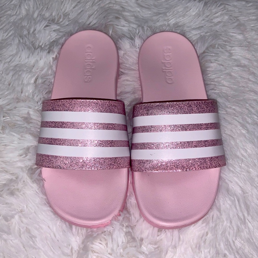 Adidas Pink Slides